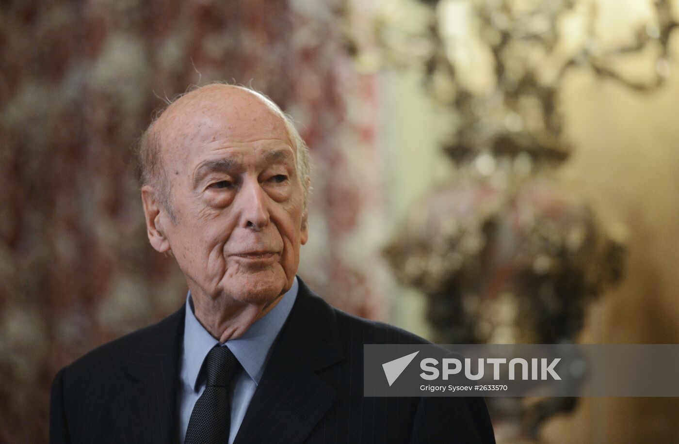 Former French president Giscard d'Estaing's book 'Victory of the Grand Army' presented