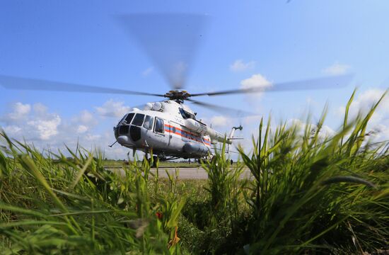 Emergencies Ministry drill in Kaliningrad Region