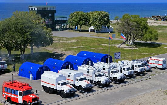 Emergencies Ministry drill in Kaliningrad Region