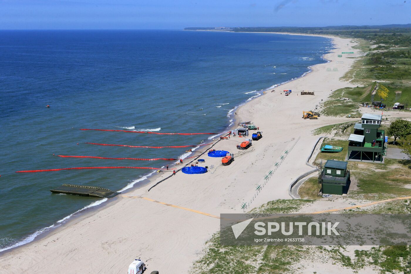 Emergencies Ministry drill in Kaliningrad Region