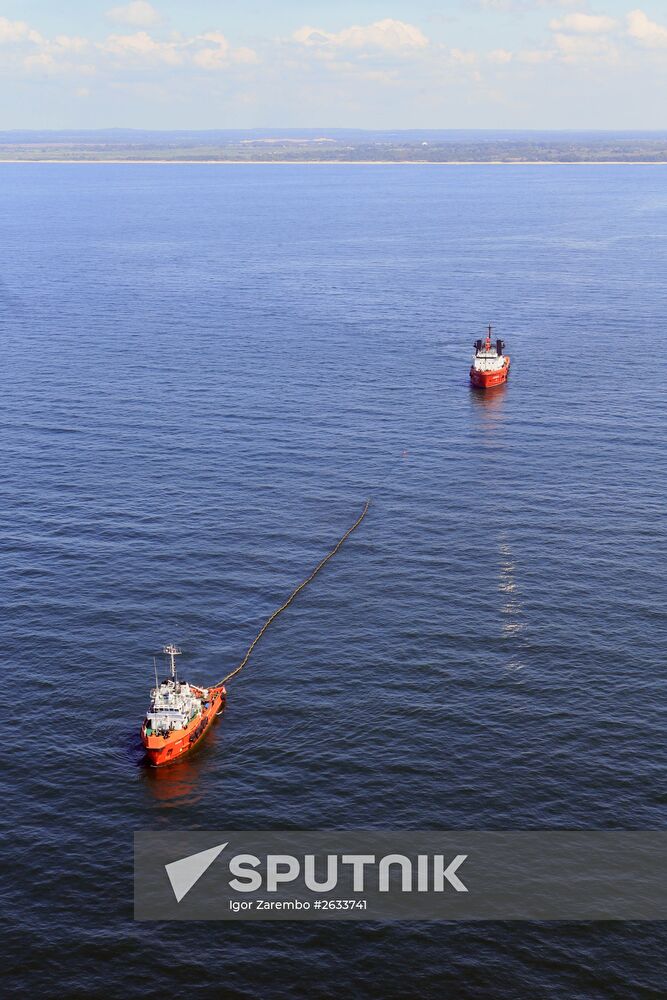 Emergencies Ministry drill in Kaliningrad Region
