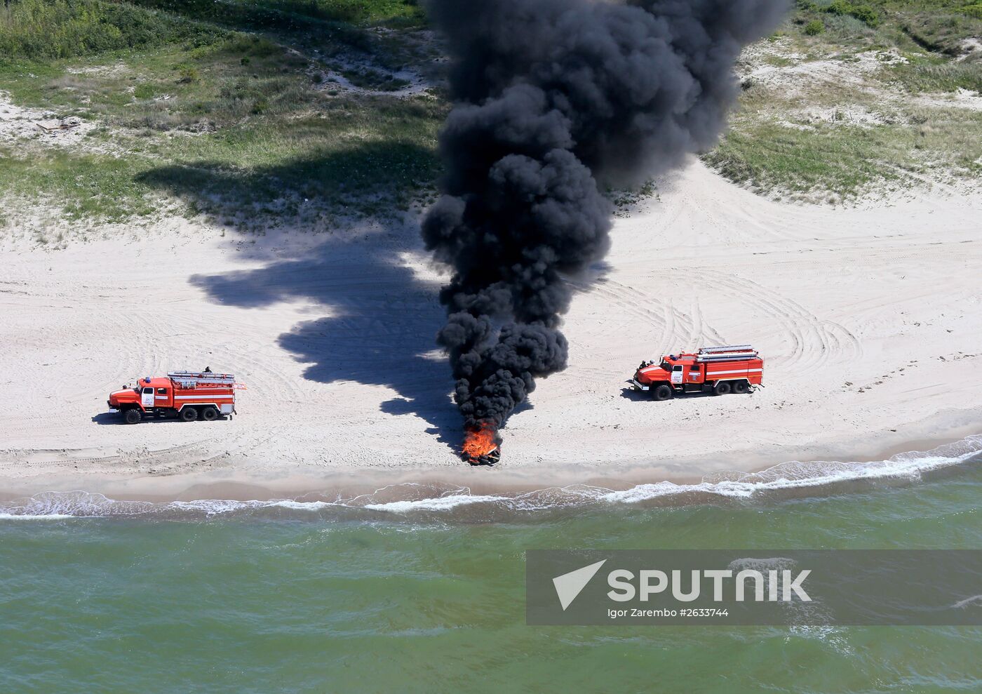 Emergencies Ministry drill in Kaliningrad Region