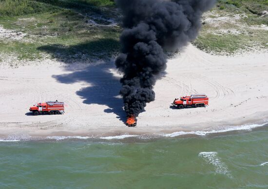Emergencies Ministry drill in Kaliningrad Region