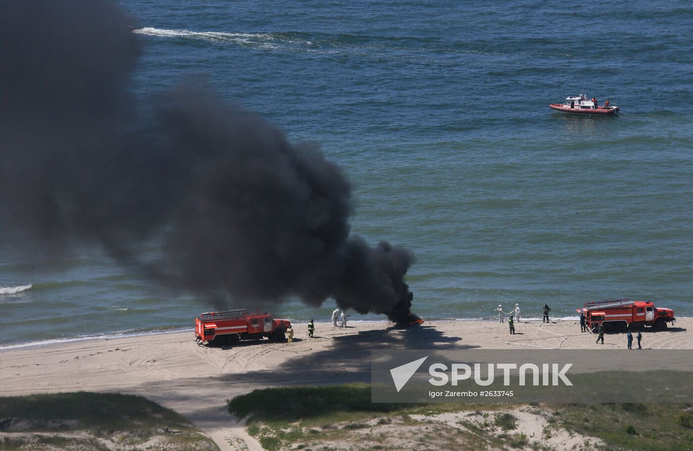 Emergencies Ministry drill in Kaliningrad Region