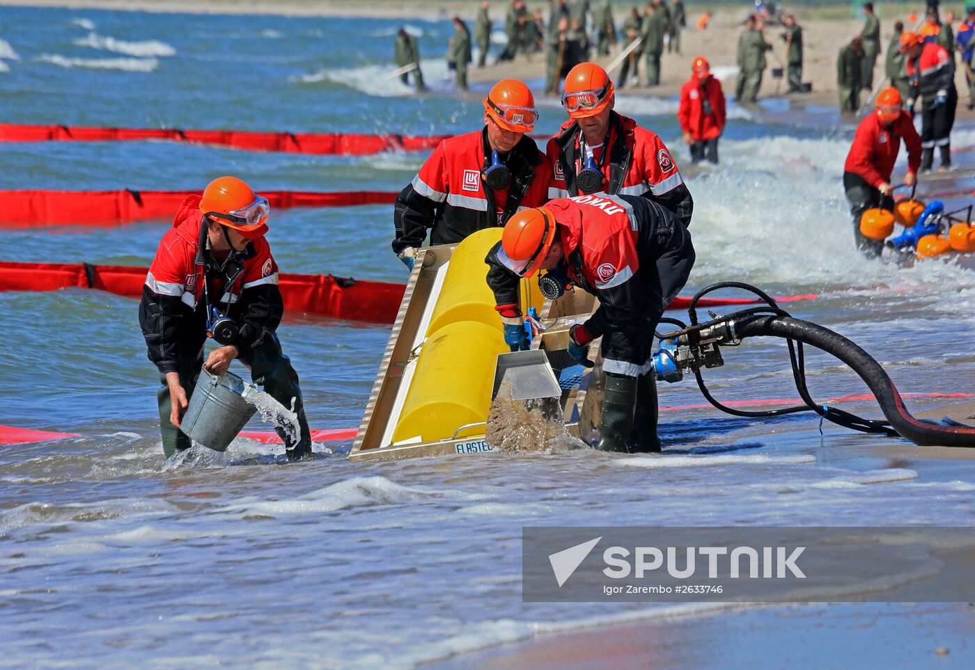 Emergencies Ministry drill in Kaliningrad Region