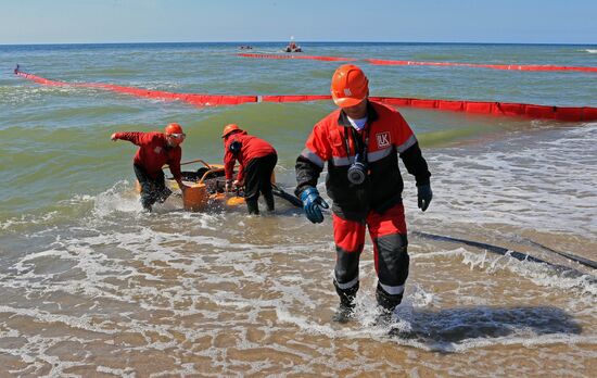 Emergencies Ministry drill in Kaliningrad Region