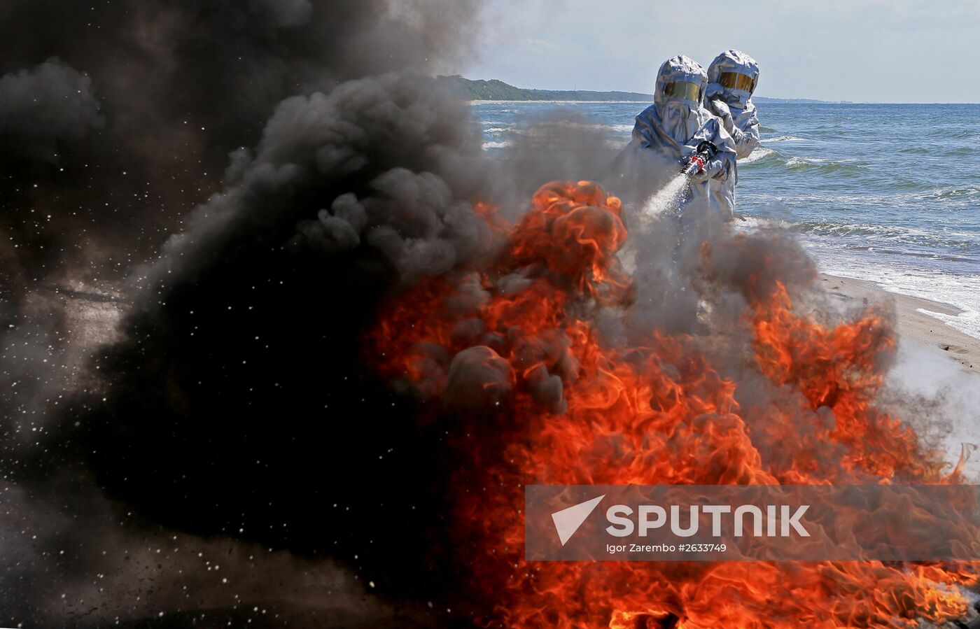 Emergencies Ministry drill in Kaliningrad Region