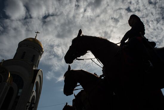 Moscow-Berlin horse trip kicks off
