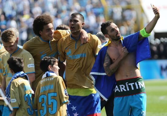 Football. Russian Premiere League. Zenit vs. Lokomotiv