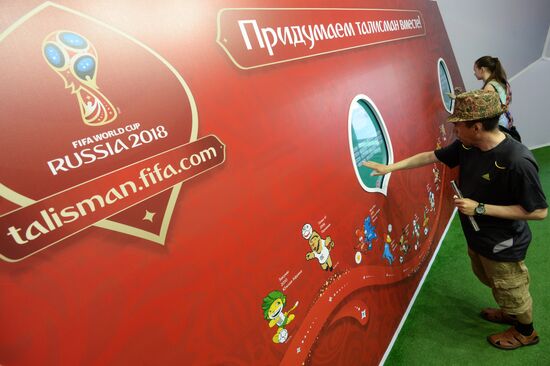 Pavilion for suggesting mascot of FIFA World Cup-2018 opens in Kazan