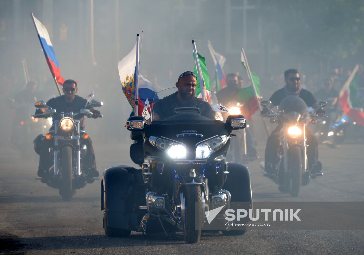 Drift show "Thanks for Victory" in Grozny