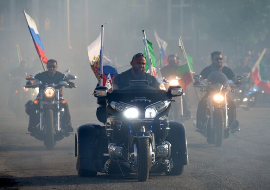 Drift show "Thanks for Victory" in Grozny