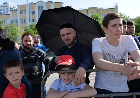 Drift show "Thanks for Victory" in Grozny