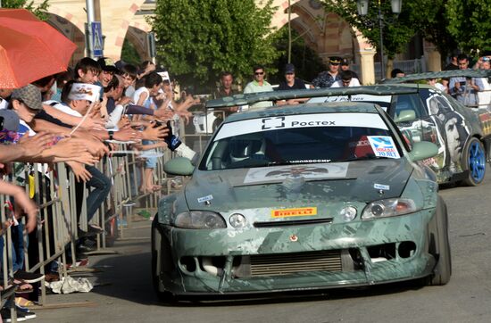 Drift show "Thanks for Victory" in Grozny