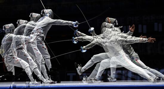 Fencing. Moscow sabre. Day one