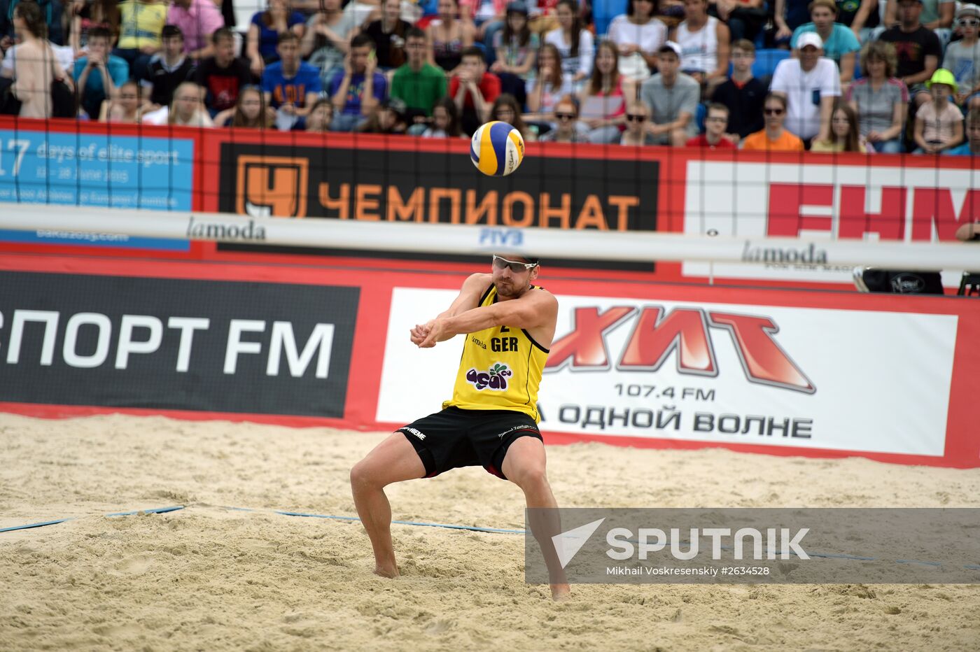 Beach volleyball. Moscow Grand Slam 2015