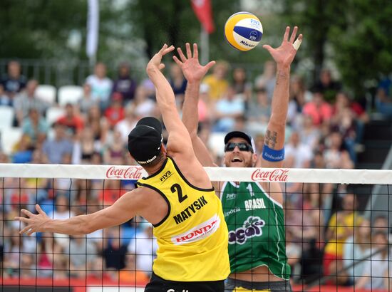 Beach volleyball. Moscow Grand Slam 2015