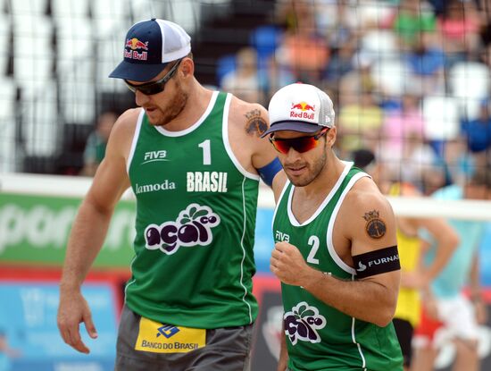 Beach volleyball. Moscow Grand Slam 2015