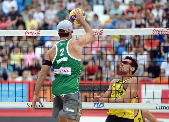 Beach volleyball. Moscow Grand Slam 2015