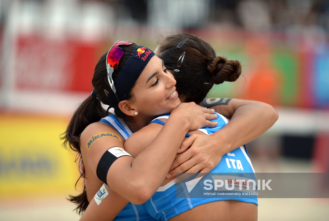 Beach volleyball. Moscow Grand Slam 2015