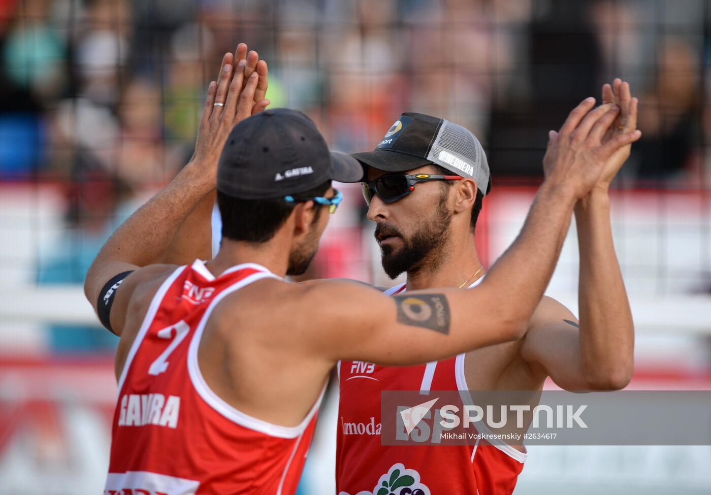 Beach volleyball. Moscow Grand Slam 2015