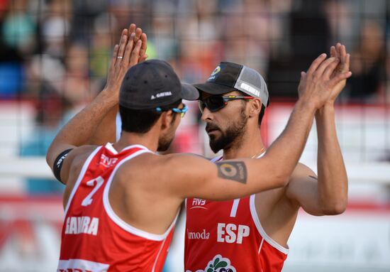 Beach volleyball. Moscow Grand Slam 2015