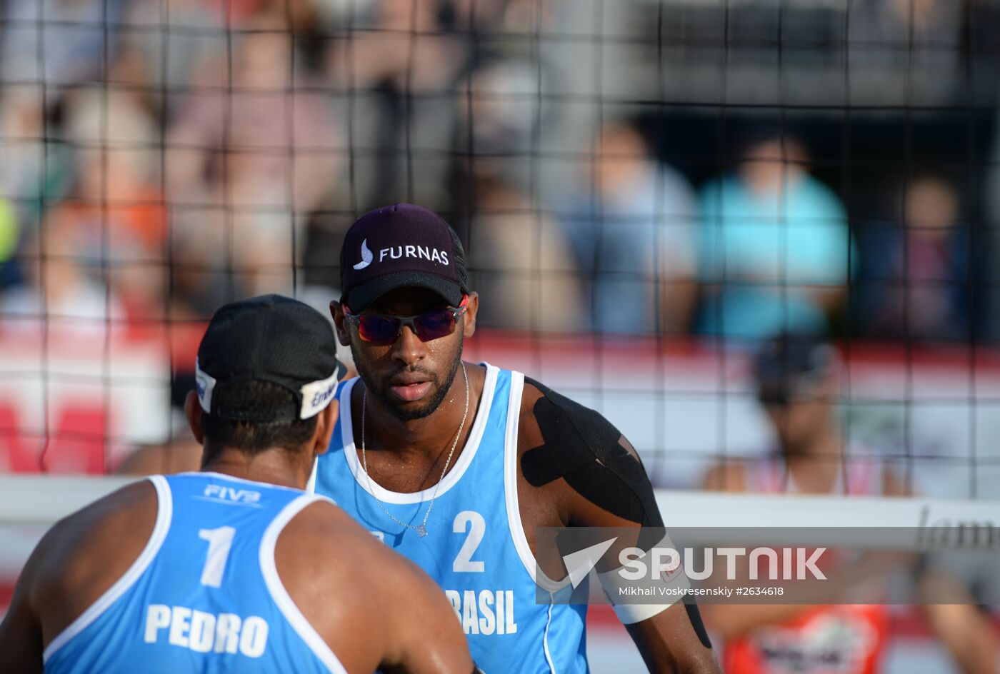 Beach volleyball. Moscow Grand Slam 2015