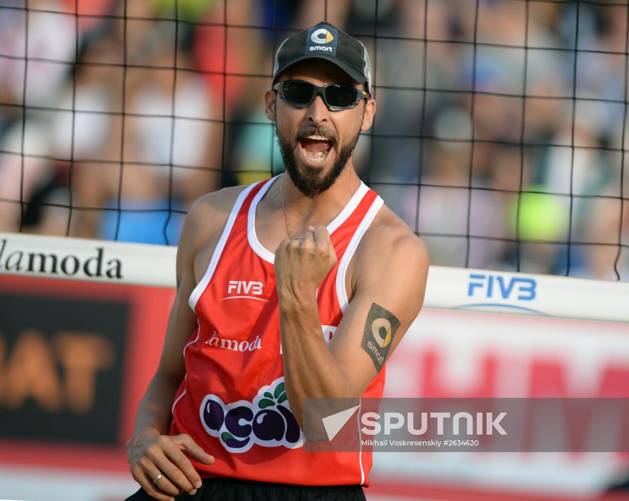 Beach volleyball. Moscow Grand Slam 2015