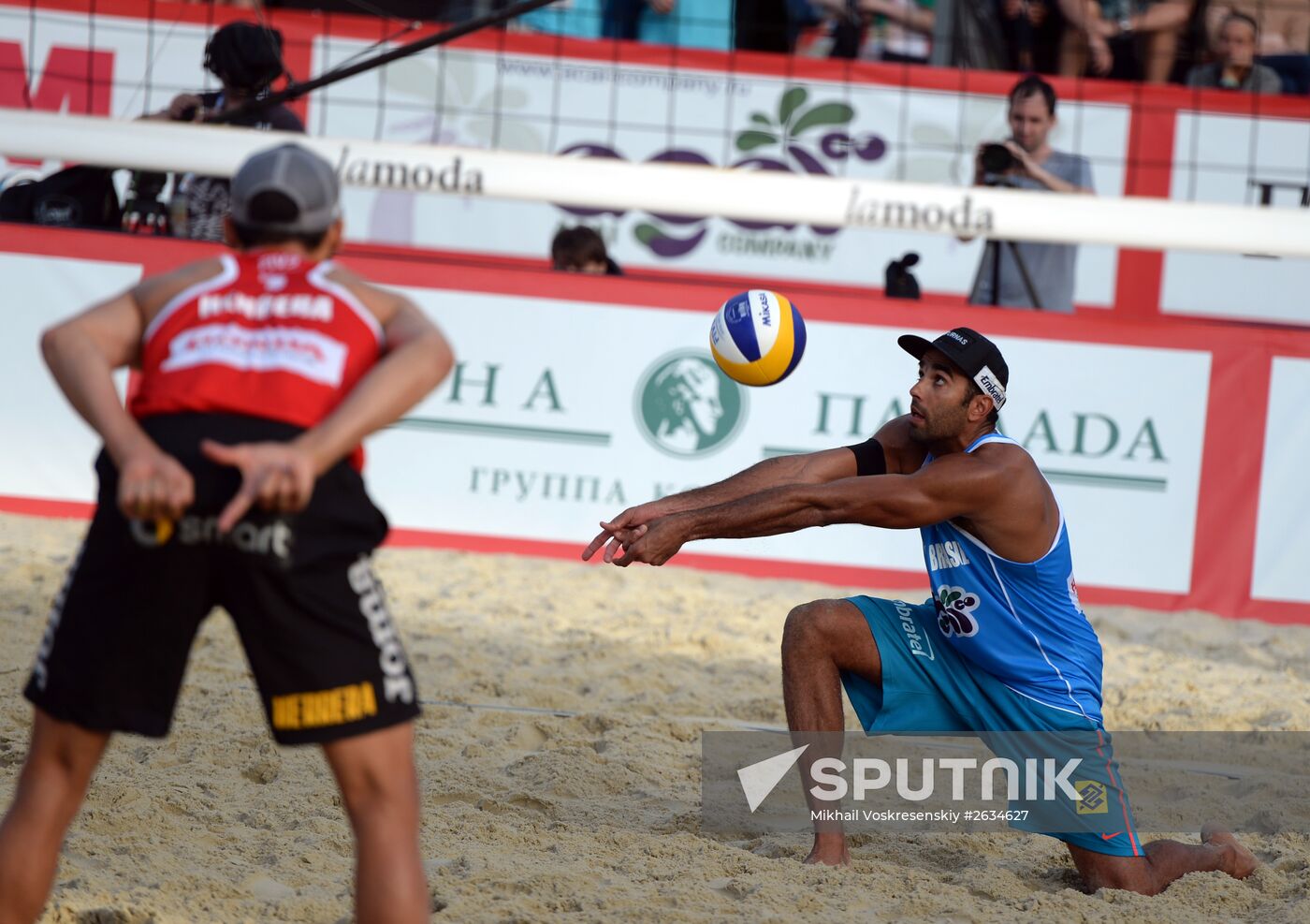 Beach volleyball. Moscow Grand Slam 2015