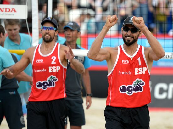 Beach volleyball. Moscow Grand Slam 2015