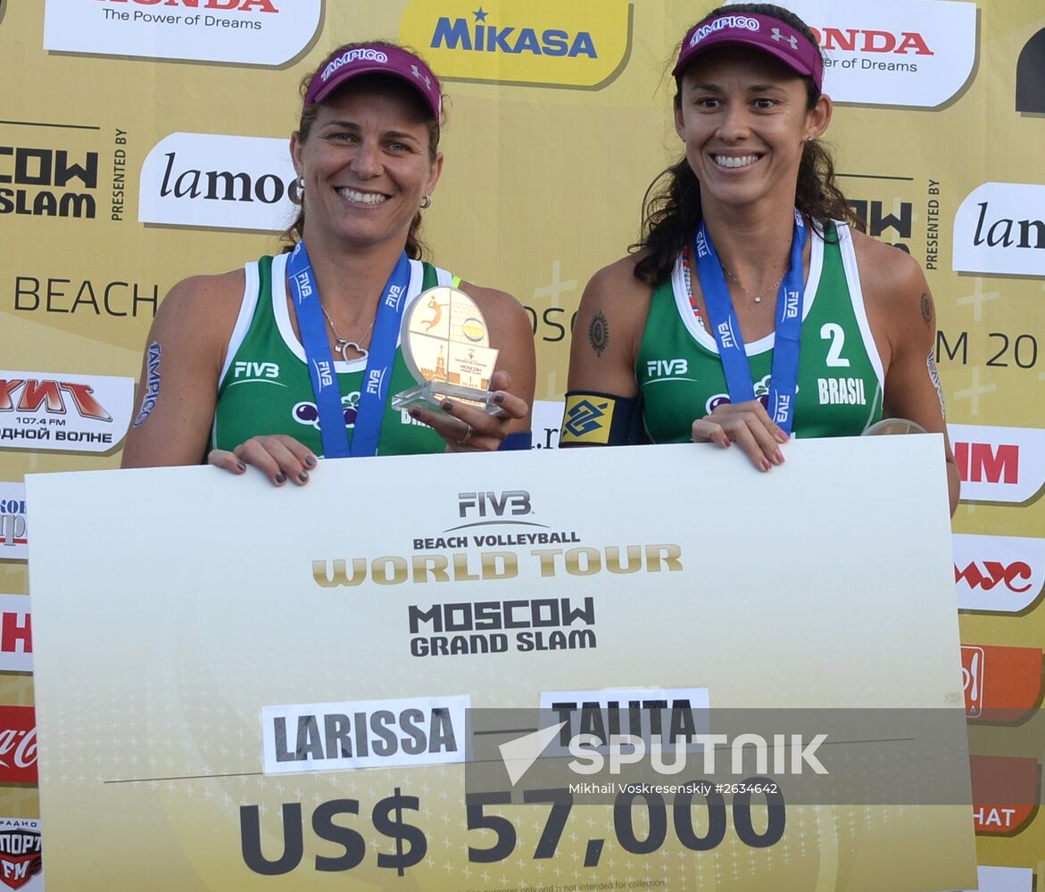 Beach volleyball. Moscow Grand Slam 2015