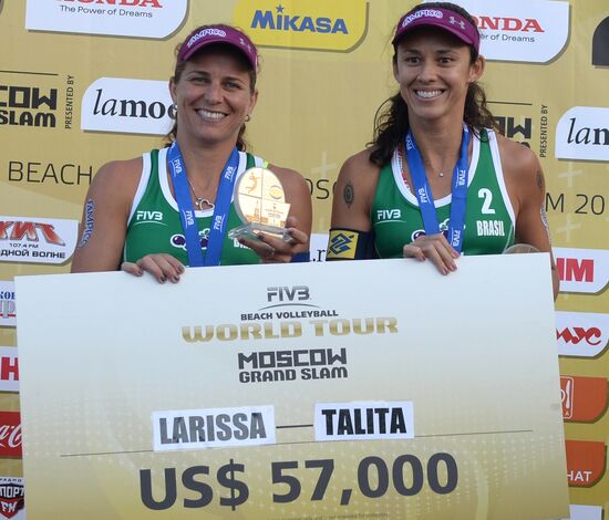 Beach volleyball. Moscow Grand Slam 2015