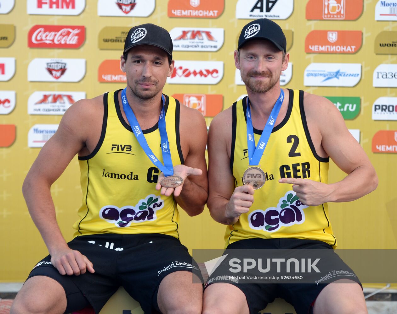 Beach volleyball. Moscow Grand Slam 2015