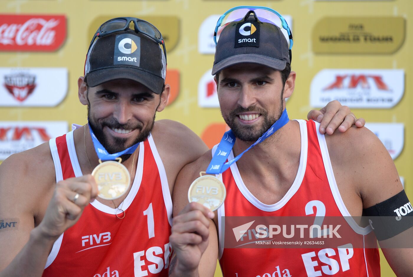 Beach volleyball. Moscow Grand Slam 2015