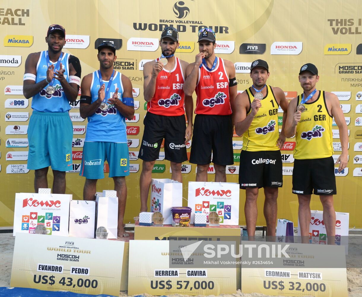 Beach volleyball. Moscow Grand Slam 2015