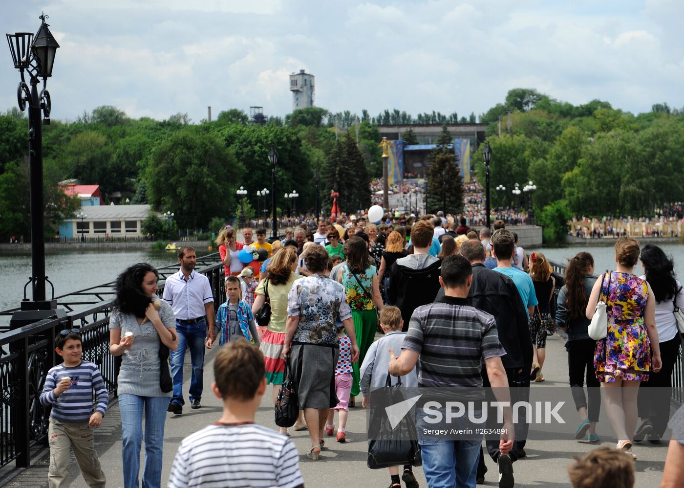 Day of Children's Protection in Donetsk