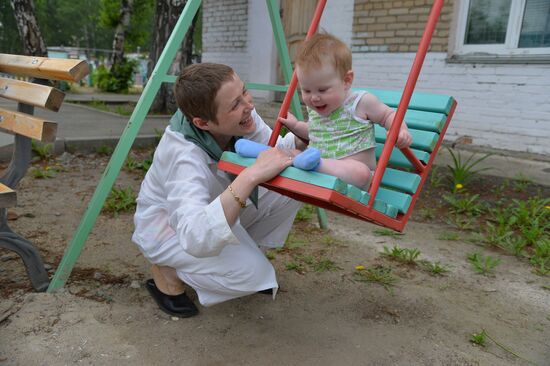 Children's Home at female penal colony in Chelyabinsk