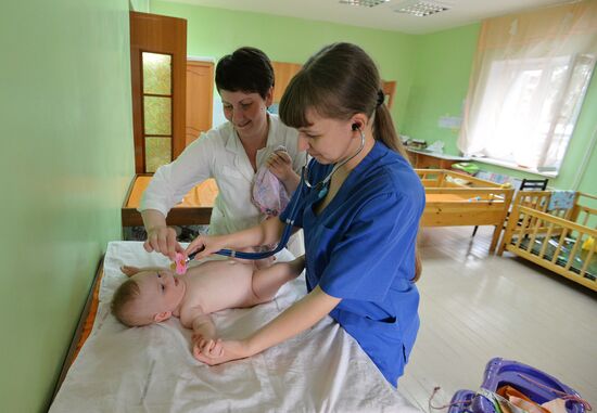 Children's Home at female penal colony in Chelyabinsk