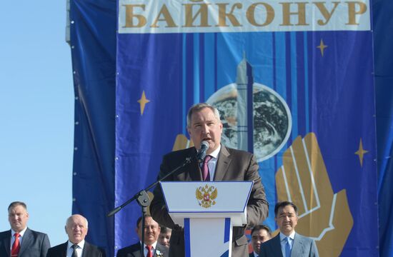 Celebrating 60th anniversary of Baikonur Space Center