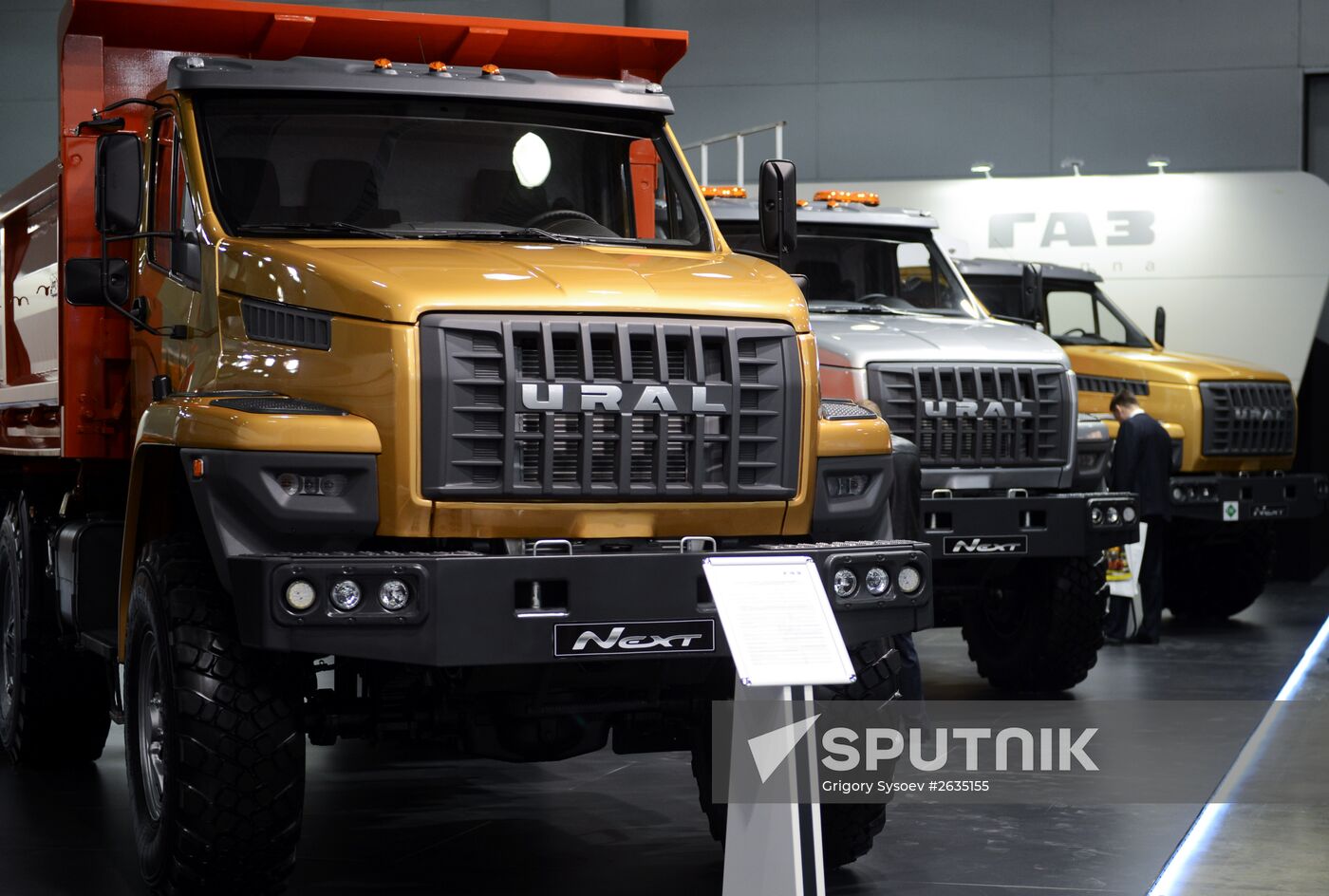 GAZ Group presents its inventions at Construction Equipment and Technologies - 2015 exhibition