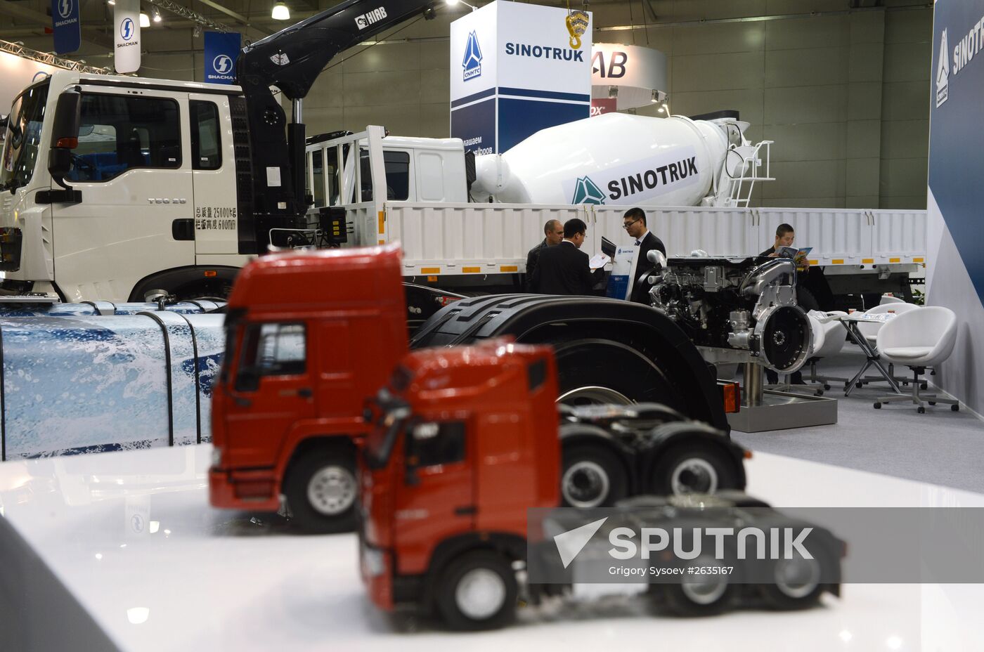GAZ Group presents its inventions at Construction Equipment and Technologies - 2015 exhibition
