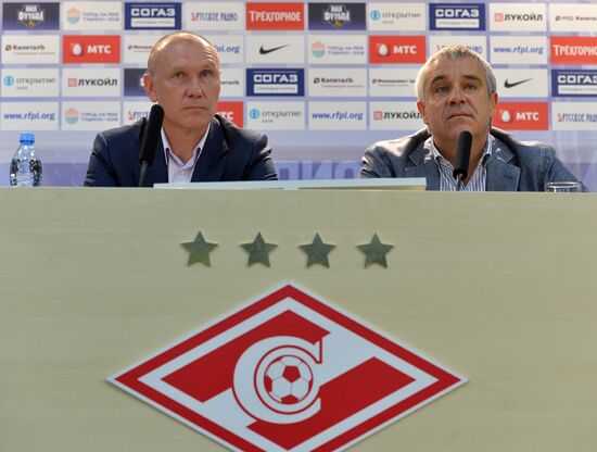Sergei Rodionov and Alexander Zhirkov are appointed to run FC Spartak