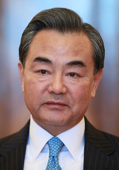 Russian FM Sergey Lavrov meets Chinese FM Wang Yi