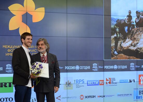 Awards ceremony of Andrei Stenin International Press Photo Contest