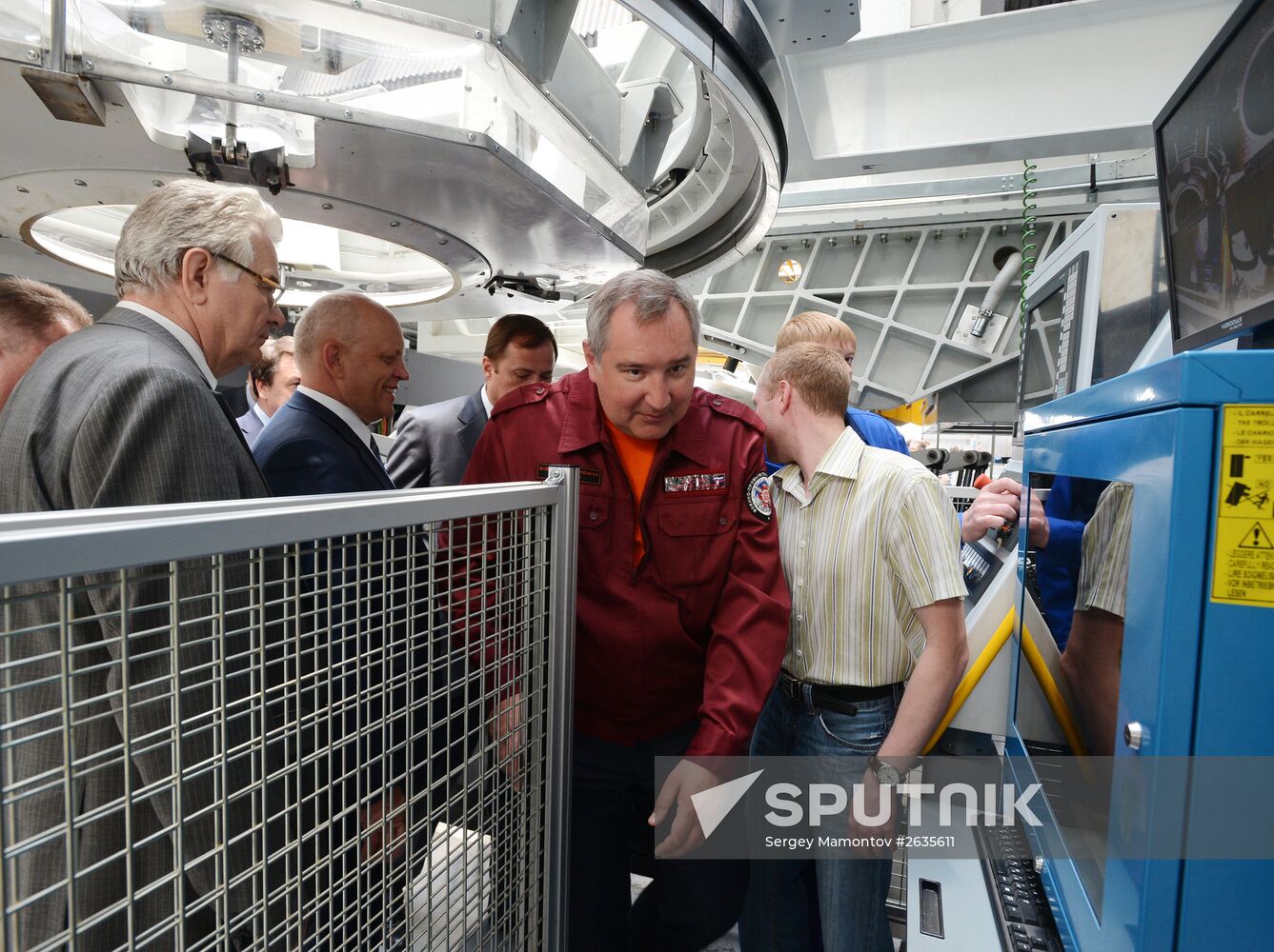 Dmitry Rogozin visits Omsk
