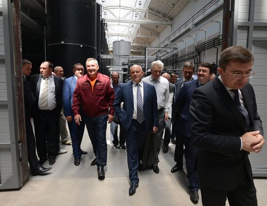 Dmitry Rogozin visits Omsk