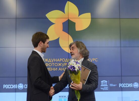 Awards ceremony of Andrei Stenin International Press Photo Contest