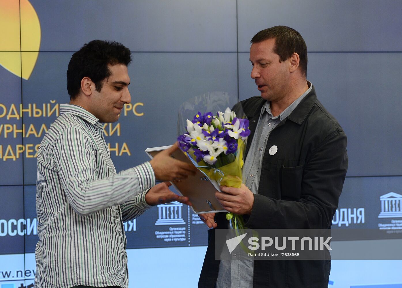 Awards ceremony of Andrei Stenin International Press Photo Contest