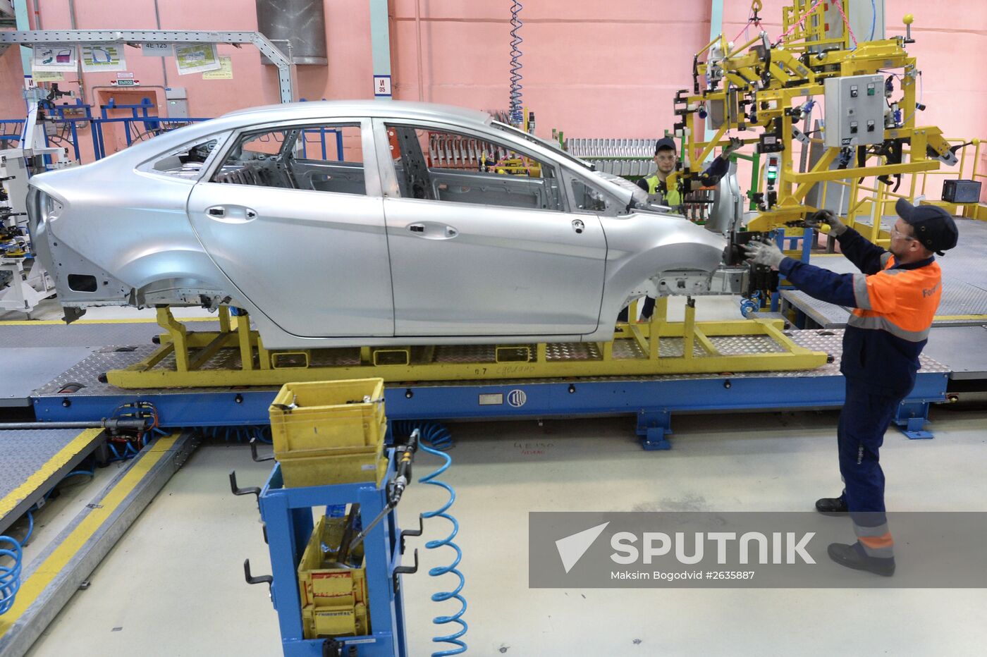 Ford Fiesta assembly line launched in Naberezhnye Chelny