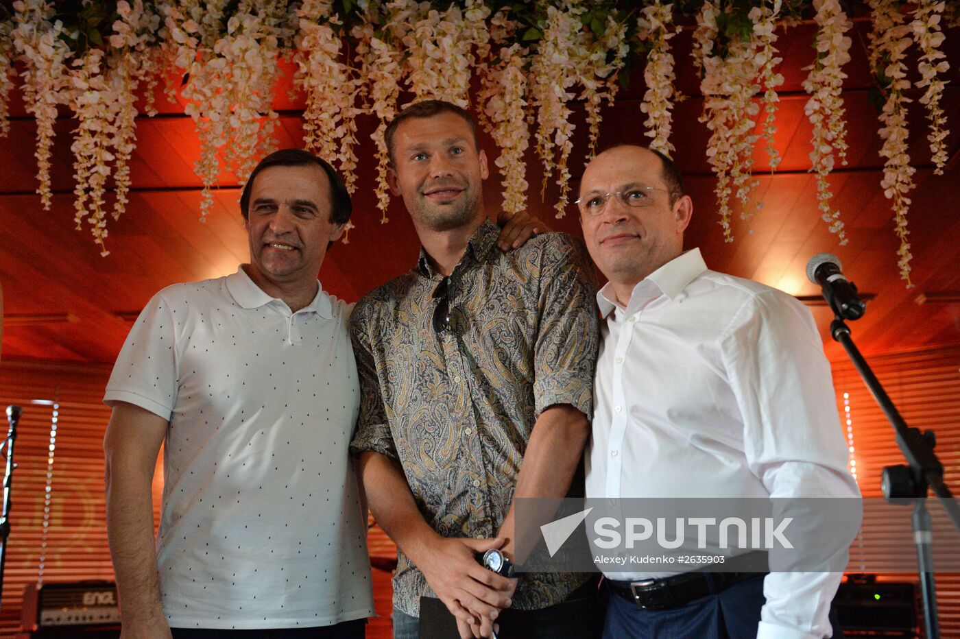 Party marks end of 2014–15 Russian Football Premier League season